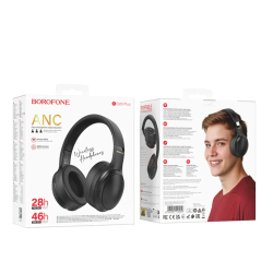 Audifono BT ANC Borofone BO29 Plus Alegre Negro