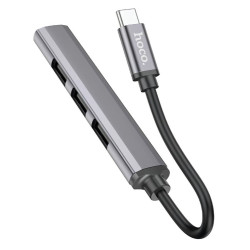 Hub Hoco HB26 4 en 1 Tipo C a USB3.0 y USB2.0