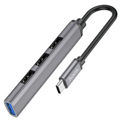 Hub Hoco HB26 4 en 1 Tipo C a USB3.0 y USB2.0
