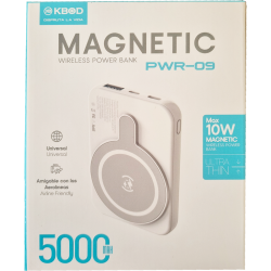 Batería Externa Power Bank 5000mah  Kbod Pwr-09 Blanco