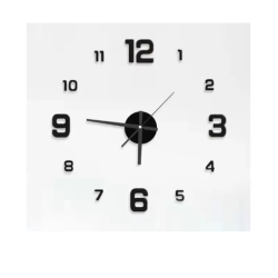 Reloj de Pared Digital DIY | Moderno y Ajustable