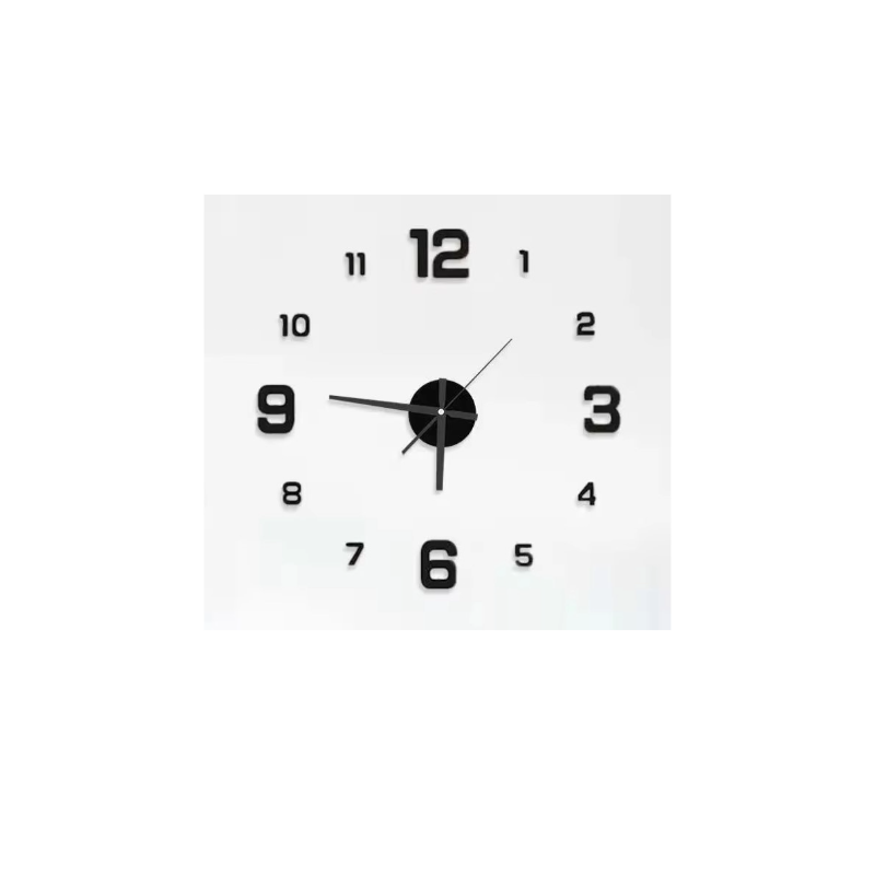 Reloj de Pared Digital DIY | Moderno y Ajustable